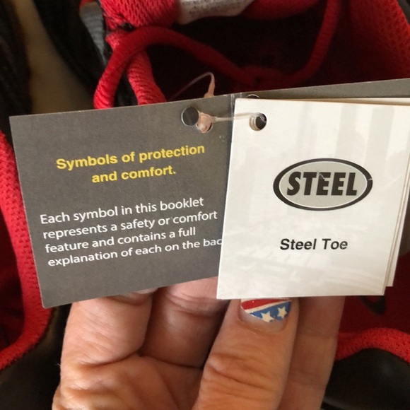 Knapp Allowance Sport Steel Toe Work Shoe, 12W NWT - Picture 9 of 16